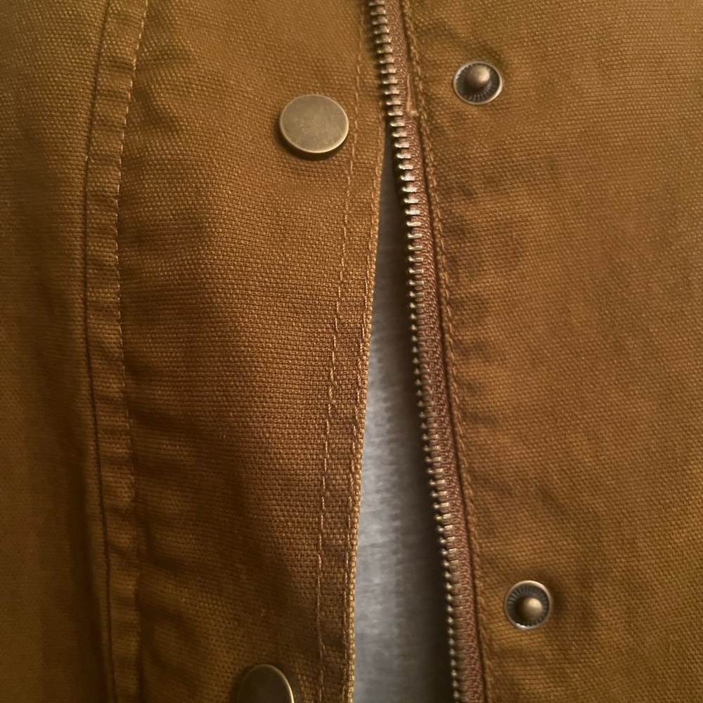 Women’s Barn Jacket with Corduroy Collar - Picture 3 of 4